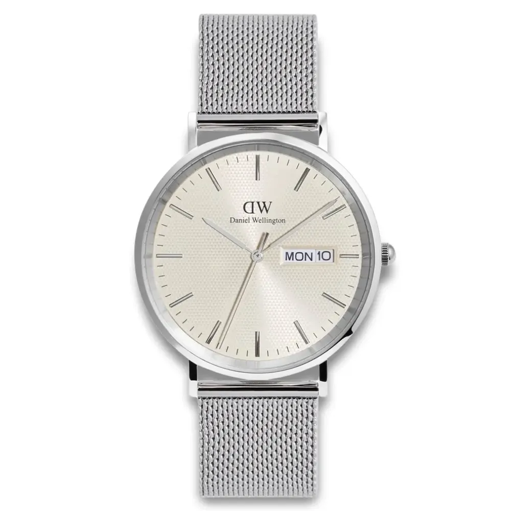 Daniel Wellington ure Daniel Wellington Classic Day Date 40mm DW00100828 | Herreure Med Lænke | Herreure I Stål