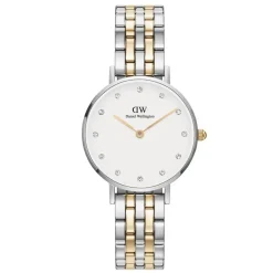 Daniel Wellington ure Daniel Wellington Classic Petite Lumine Two-Tone DW00100616 | Dame Dameure Med Lænke | Dameure I Bicolor