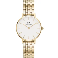 Daniel Wellington ure Daniel Wellington Classic Petite 28mm Evergold DW00100614 | Dame Dameure Med Lænke | Dameure I Gulddouble