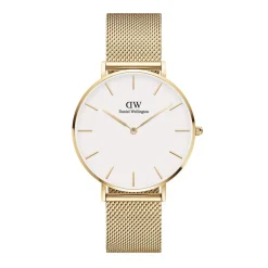 Daniel Wellington ure Daniel Wellington Classic Petite 36mm Evergold DW00100346 | Dame Dameure Med Lænke | Dameure I Gulddouble