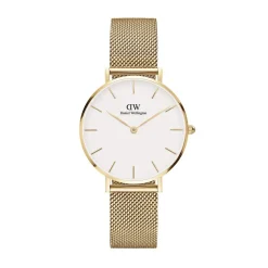 Daniel Wellington ure Daniel Wellington Classic Petite 32mm Evergold DW00100348 | Dame Dameure Med Lænke | Dameure I Gulddouble