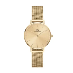 Daniel Wellington ure Daniel Wellington Classic Petite Unitone 28mm DW00100473 | Dame Dameure Med Lænke | Dameure I Gulddouble