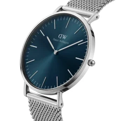 Daniel Wellington ure Daniel Wellington Classic Sterling 40mm DW00100628 | Herreure I Stål | Herreure Med Lænke