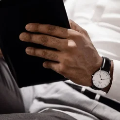 Daniel Wellington ure Daniel Wellington Classic 40mm Sheffield DW00100020 | Herreure Med Rem | Herreure I Stål