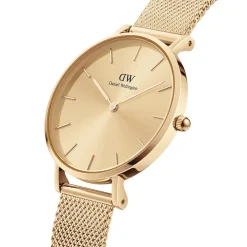 Daniel Wellington ure Daniel Wellington Classic Petite Unitone 28mm DW00100473 | Dame Dameure Med Lænke | Dameure I Gulddouble