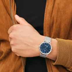 Daniel Wellington ure Daniel Wellington Classic Multi-Eye 40mm DW00100710 | Herreure Med Lænke | Herreure I Stål