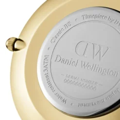 Daniel Wellington ure Daniel Wellington Classic Petite 36mm Evergold DW00100346 | Dame Dameure Med Lænke | Dameure I Gulddouble