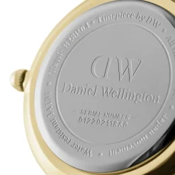 Daniel Wellington ure Daniel Wellington Classic Petite 28mm Evergold DW00100349 | Dame Dameure Med Lænke | Dameure I Gulddouble