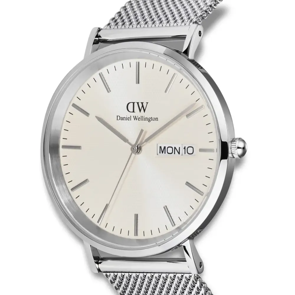 Daniel Wellington ure Daniel Wellington Classic Day Date 40mm DW00100828 | Herreure Med Lænke | Herreure I Stål