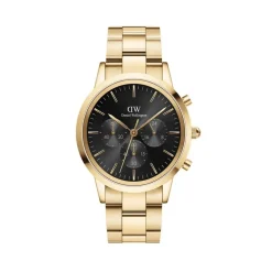 Daniel Wellington ure Daniel Wellington Iconic Chronograph 42mm DW00100641 | Herreure Med Lænke | Herreure I Stål