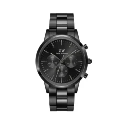 Daniel Wellington ure Daniel Wellington Iconic Chronograph 42mm DW00100642 | Herreure Med Lænke | Herreure I Stål