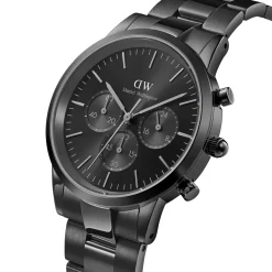 Daniel Wellington ure Daniel Wellington Iconic Chronograph 42mm DW00100642 | Herreure Med Lænke | Herreure I Stål