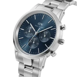 Daniel Wellington ure Daniel Wellington Iconic Chronograph 42mm DW00100644 | Herreure Med Lænke | Herreure I Stål