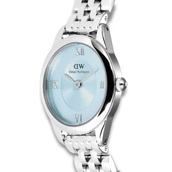 Daniel Wellington Oval Mini 25mm DW00100809 | Dame Dameure Med Lænke | Dameure I Stål