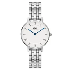 Daniel Wellington ure Daniel Wellington Petite Roman 28mm DW00100685 | Dame Dameure Med Lænke | Dameure I Stål