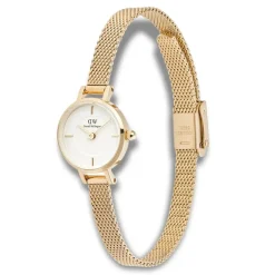 Daniel Wellington ure Daniel Wellington Petite Mini Evergold DW00100745 | Dame Dameure Med Lænke | Dameure I Gulddouble
