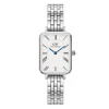 Daniel Wellington ure Daniel Wellington Quadro Roman 20mm DW00100691 | Dame Dameure Med Lænke | Dameure I Stål