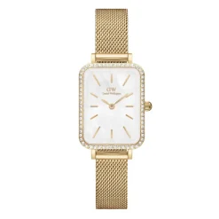 Daniel Wellington ure Daniel Wellington Quadro Lumine DW00100668 | Dame Dameure Med Lænke | Dameure I Gulddouble