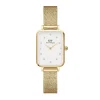 Daniel Wellington ure Daniel Wellington Quadro Evergold Lumine 20mm DW00100599 | Dame Dameure Med Lænke | Dameure I Gulddouble