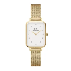 Daniel Wellington ure Daniel Wellington Quadro Evergold Lumine 20mm DW00100599 | Dame Dameure Med Lænke | Dameure I Gulddouble