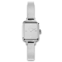 Daniel Wellington ure Daniel Wellington Quadro Mini Mirror 18mm DW00100800 | Dame Dameure Med Lænke | Dameure I Stål