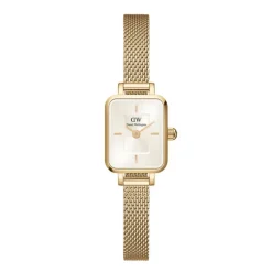 Daniel Wellington ure Daniel Wellington Quadro Mini Evergold DW00100656 | Dame Dameure I Gulddouble
