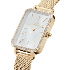 Daniel Wellington ure Daniel Wellington Quadro Lumine DW00100668 | Dame Dameure Med Lænke | Dameure I Gulddouble