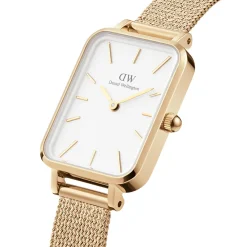 Daniel Wellington ure Daniel Wellington Quadro Evergold DW00100556 | Dame Dameure Med Lænke | Dameure I Gulddouble
