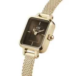 Daniel Wellington ure Daniel Wellington Quadro Mini Evergold DW00100654 | Dame Dameure Med Lænke | Dameure I Gulddouble