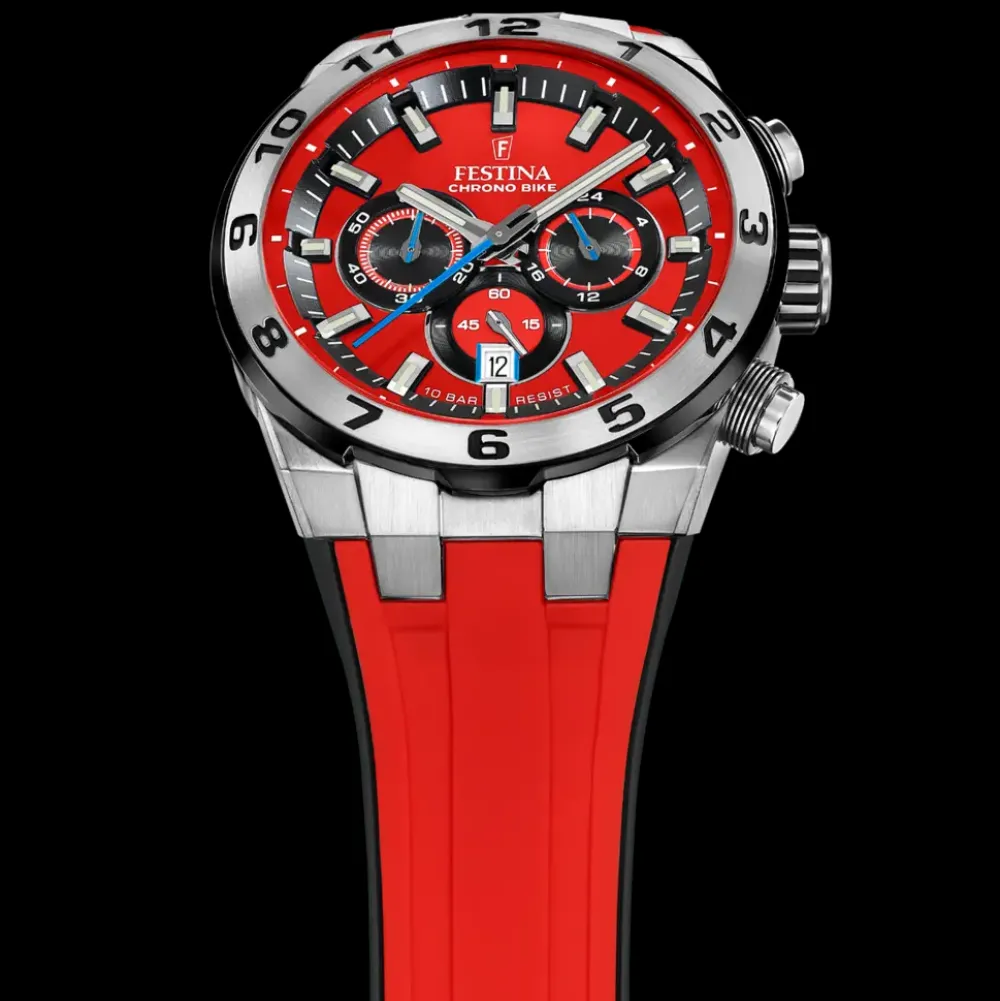 Festina ure Festina Chrono Bike F20671/5 | Herreure Med Rem | Herreure I Stål