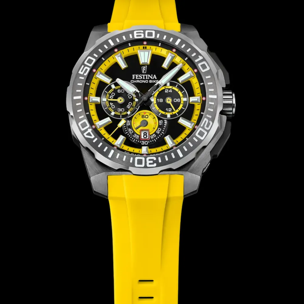 Festina ure Festina Chrono Bike F20725/1 | Herreure Med Rem | Herreure I Stål