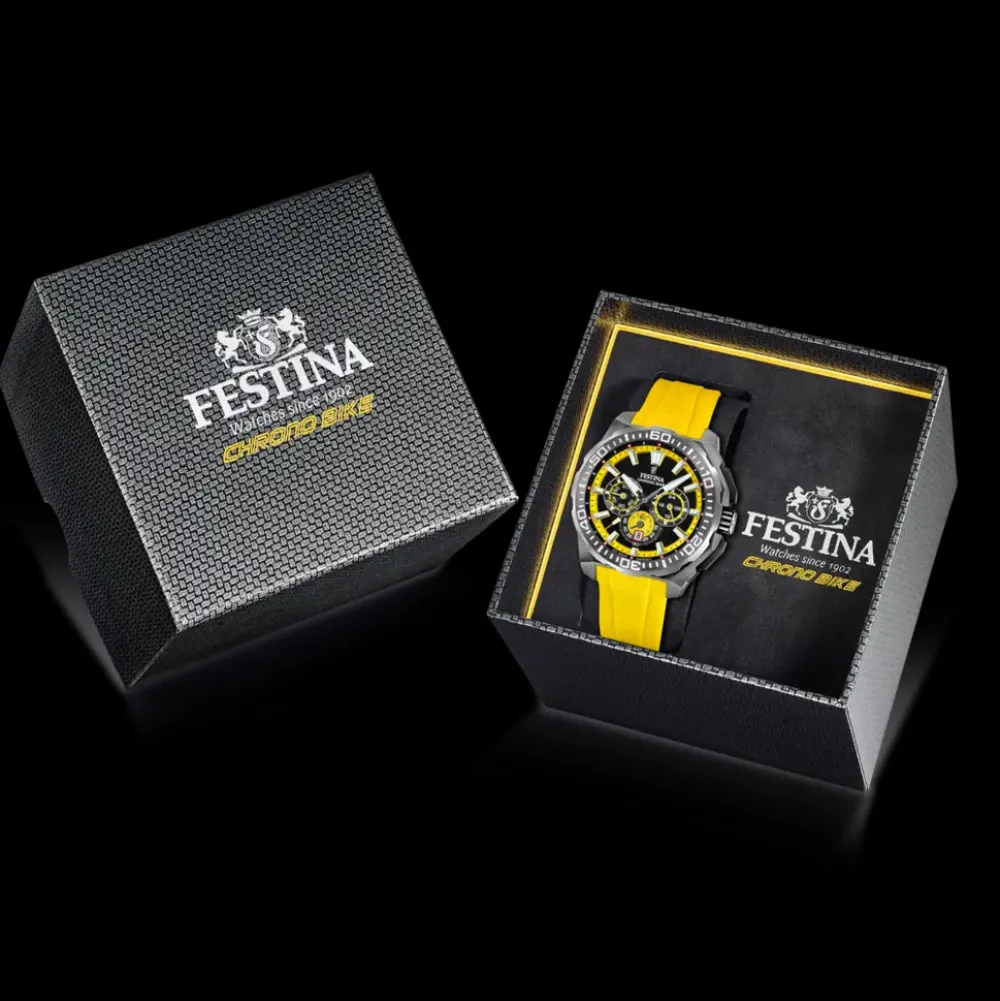 Festina ure Festina Chrono Bike F20725/1 | Herreure Med Rem | Herreure I Stål
