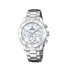 Festina ure Festina Chrono F20603/1 | Dame Dameure Med Lænke | Dameure I Stål