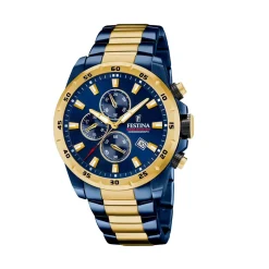 Festina ure Festina Chronograph F20564/1 | Herreure Med Lænke | Herreure I Bicolor
