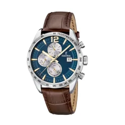 Festina ure Festina Chronograph F16760/7 | Herreure Med Rem | Herreure I Stål