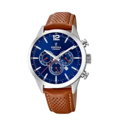 Festina ure Festina Chronograph F20542/3 | Herreure Med Rem | Herreure I Stål