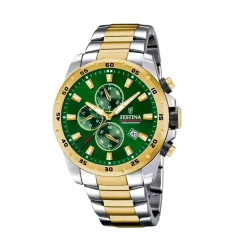 Festina ure Festina Chronograph F20562/3 | Herreure Med Lænke | Herreure I Bicolor
