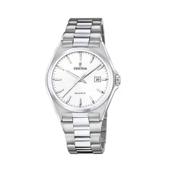 Festina ure Festina Classic F20552/2 | Herreure I Stål | Herreure Med Lænke