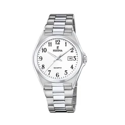 Festina ure Festina Classic F20552/1 | Herreure I Stål | Herreure Med Lænke
