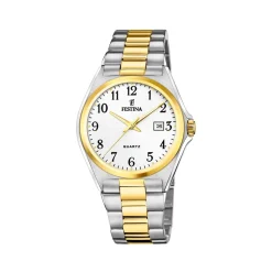 Festina ure Festina Classic F20554/1 | Herreure I Bicolor | Herreure Med Lænke