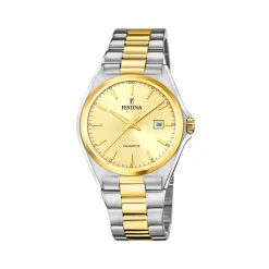 Festina ure Festina Classic F20554/3 | Herreure I Bicolor | Herreure Med Lænke