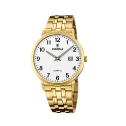 Festina ure Festina Classic F20513/1 | Herreure Med Lænke | Herreure I Gulddouble