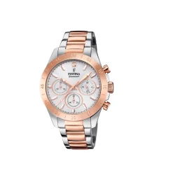 Festina ure Festina Diamant F20398/1 | Dame Dameure Med Lænke | Dameure I Bicolor