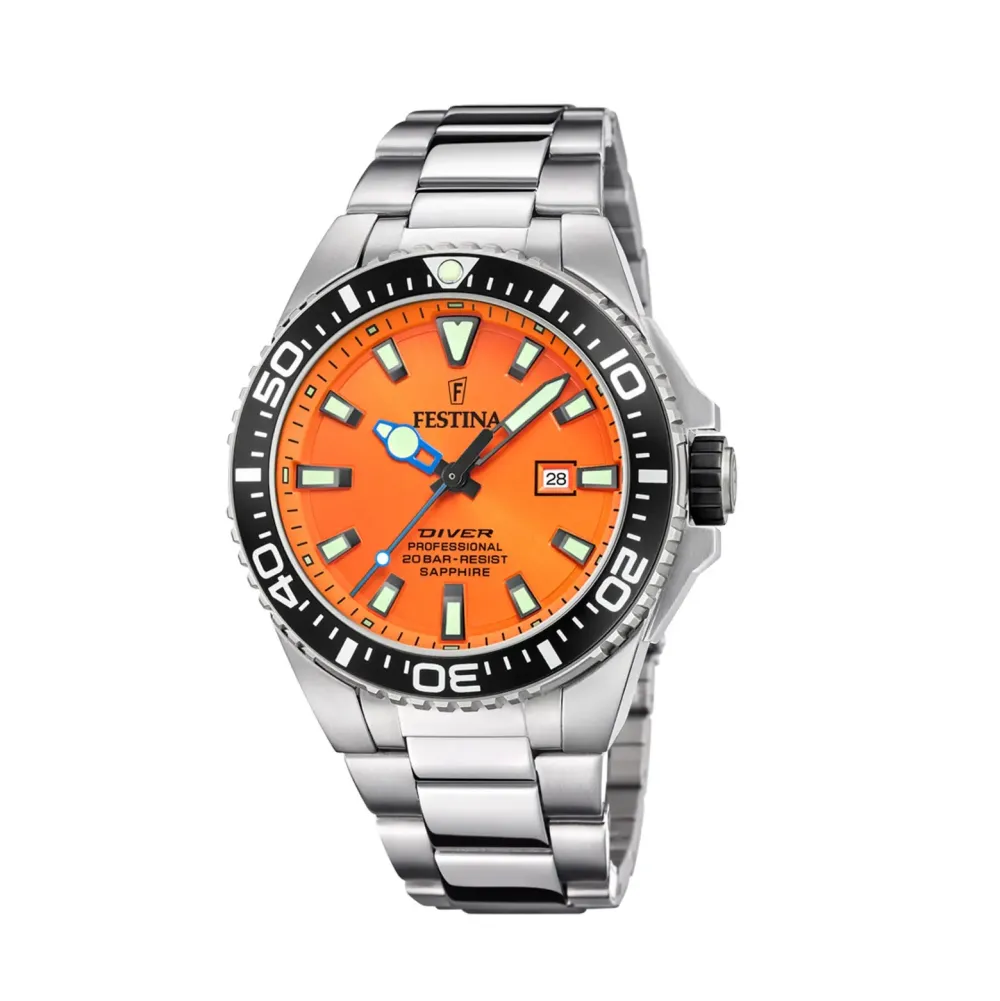 Festina ure Festina Diver F20663/4 | Herreure Med Lænke | Herreure I Stål