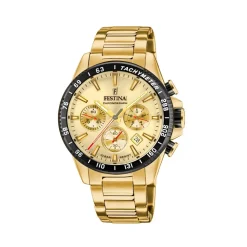 Festina ure Festina F20634/6 | Herreure Med Lænke | Herreure I Gulddouble