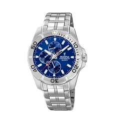 Festina ure Festina F20445/2 | Herreure I Stål | Herreure Med Lænke