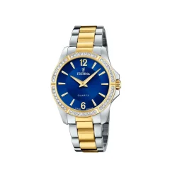 Festina ure Festina Mademoiselle F20594/2 | Dame Dameure Med Lænke | Dameure I Bicolor