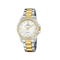 Festina ure Festina Mademoiselle F20594/1 | Dame Dameure Med Lænke | Dameure I Bicolor