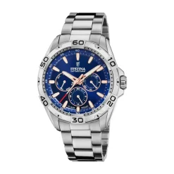 Festina ure Festina Multifunktion F20623/2 | Herreure Med Lænke | Herreure I Stål