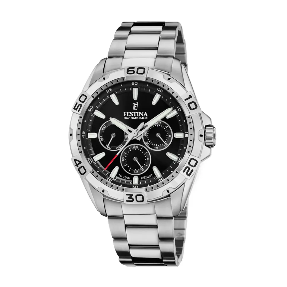 Festina ure Festina Multifunktion F20623/5 | Herreure Med Lænke | Herreure I Stål